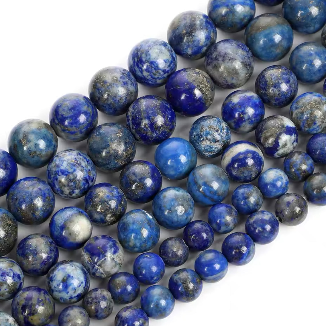 Perles Rondes - Lapis Lazuli