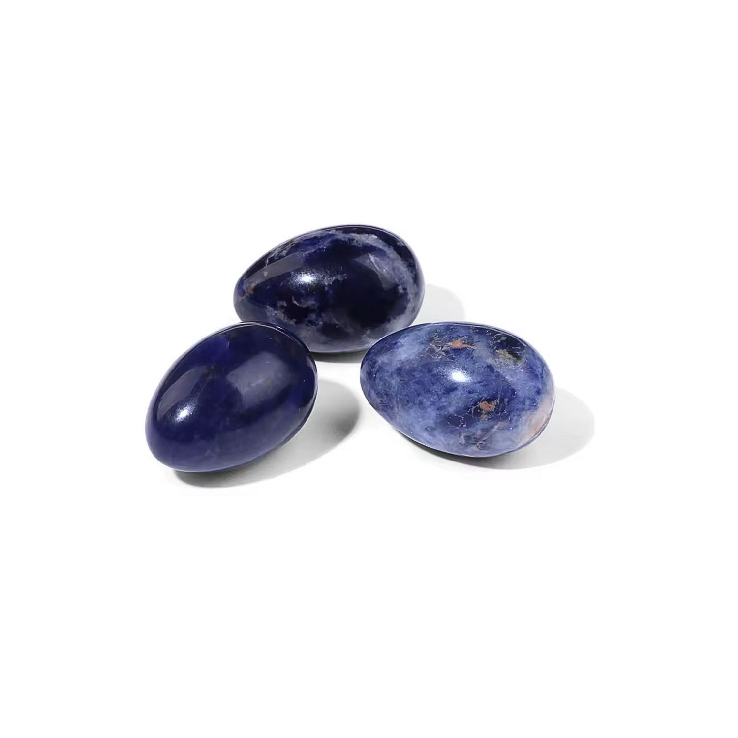 Lot Œufs Minérales • Sodalite x2