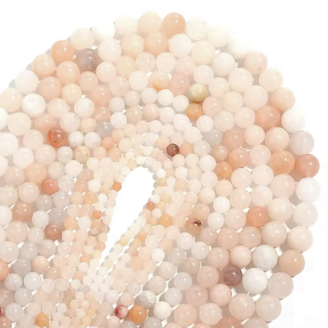 Perles Rondes • Aventurine Rose