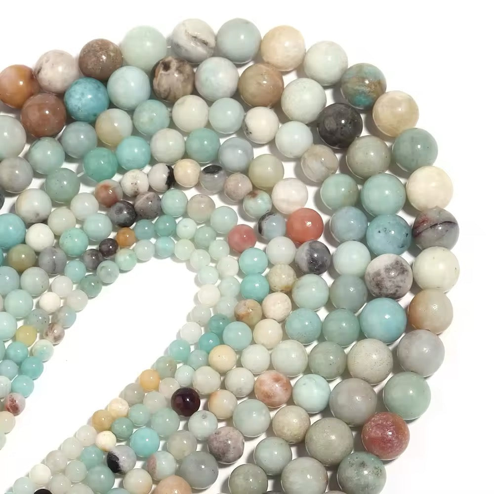 Perles Rondes • Amazonite