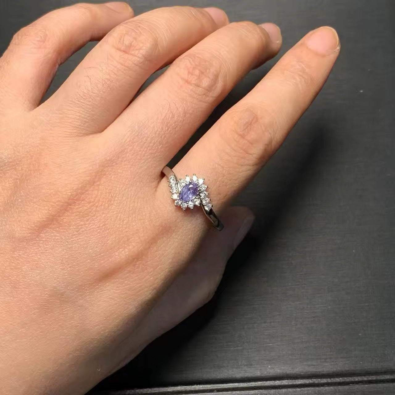 Lot Bagues Variées • Tanzanite x5