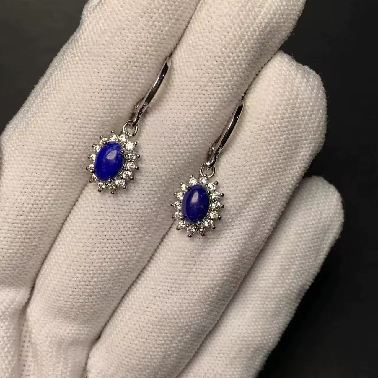 Boucles d’Oreille • Lapis Lazuli