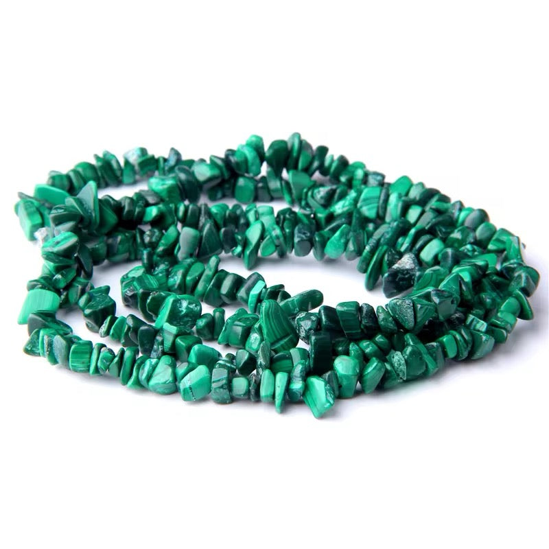 Perles Baroques - Malachite