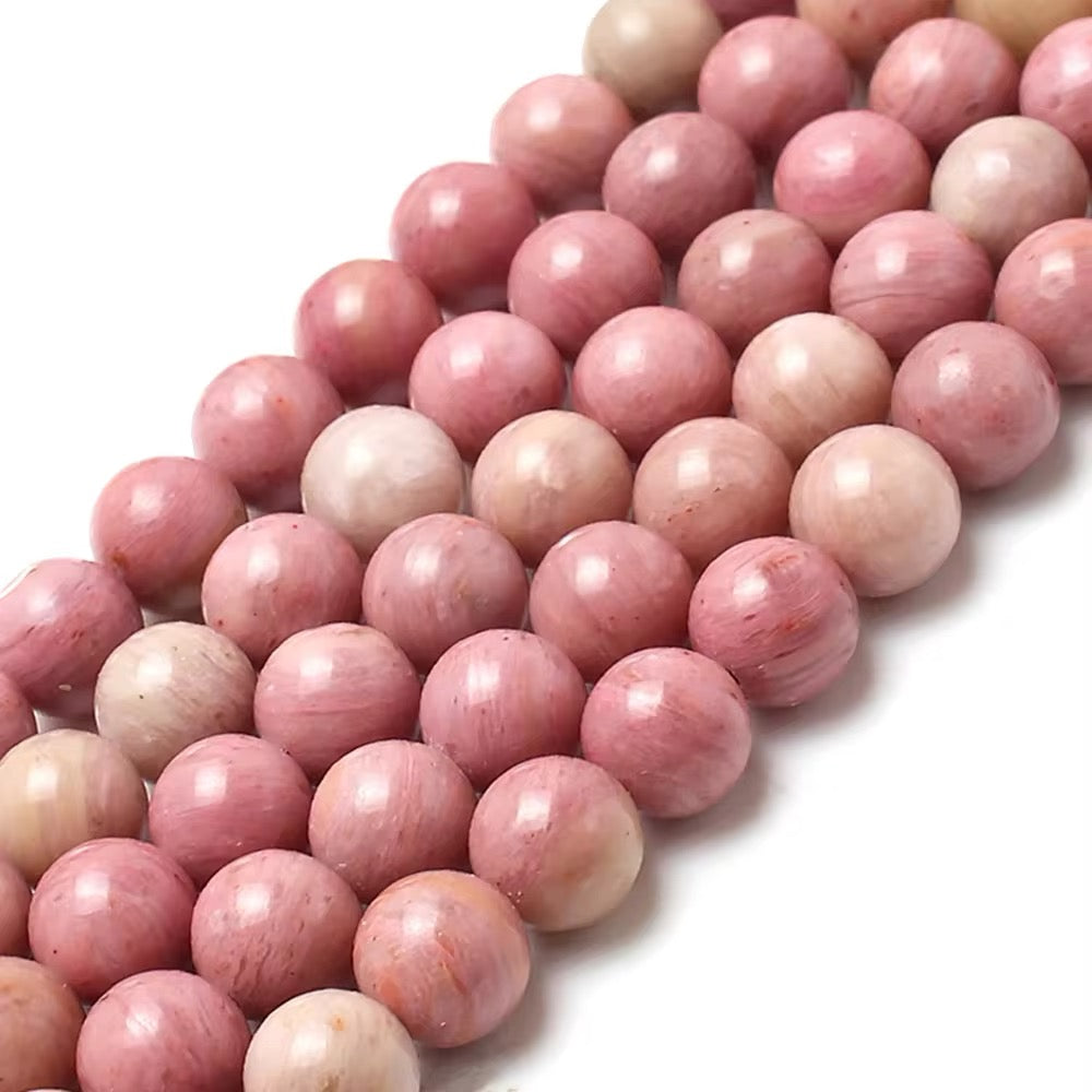 Perles Rondes - Rhodonite