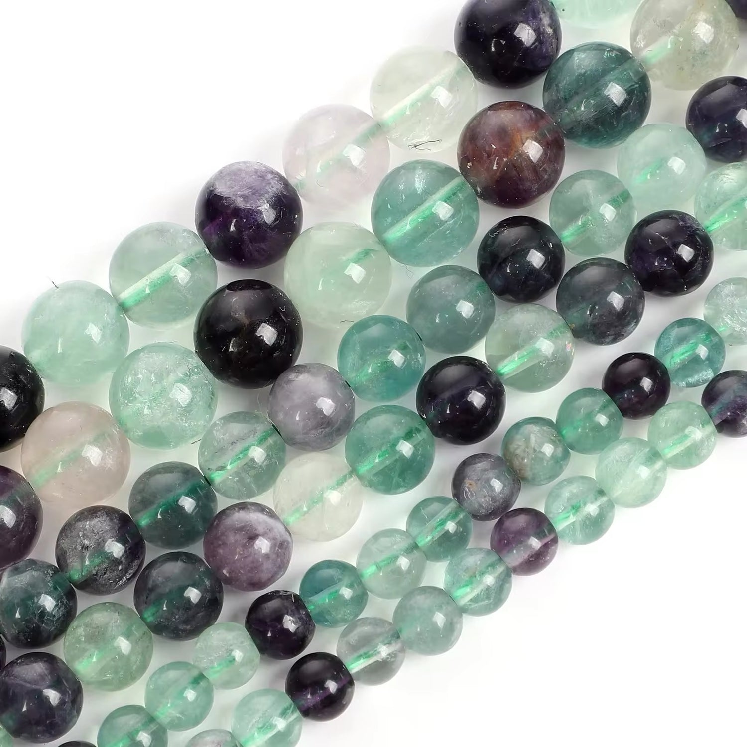 Perles Rondes - Fluorite