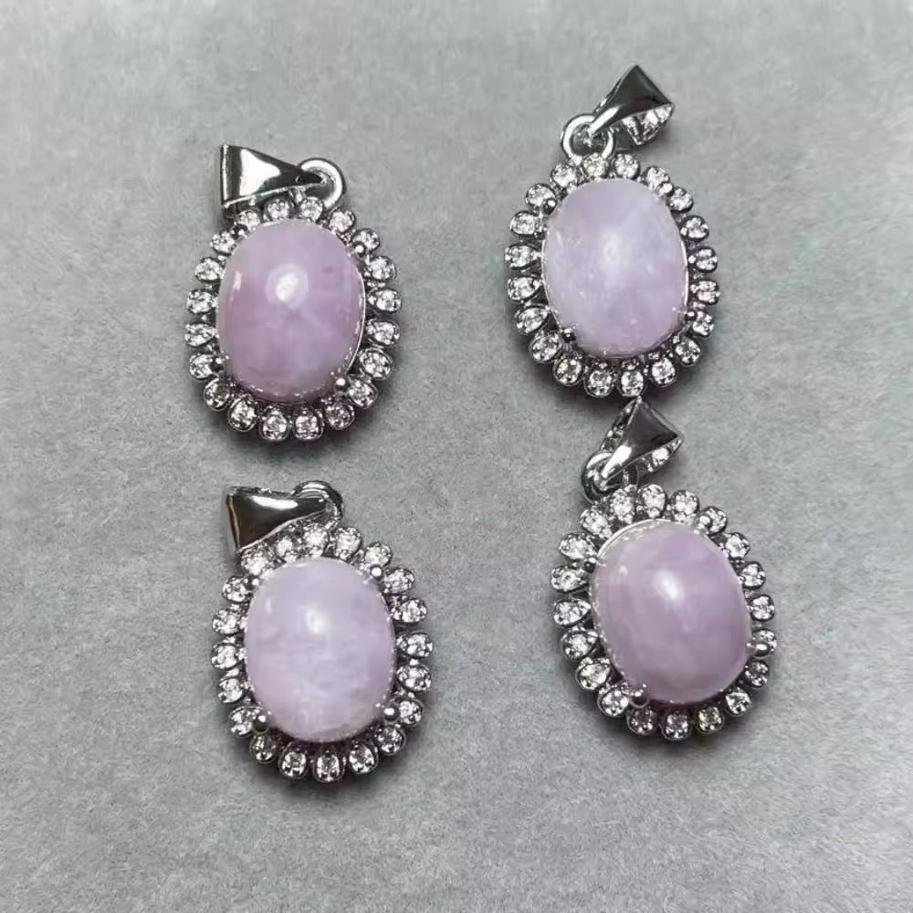 Lot Pendentifs - Kunzite x4