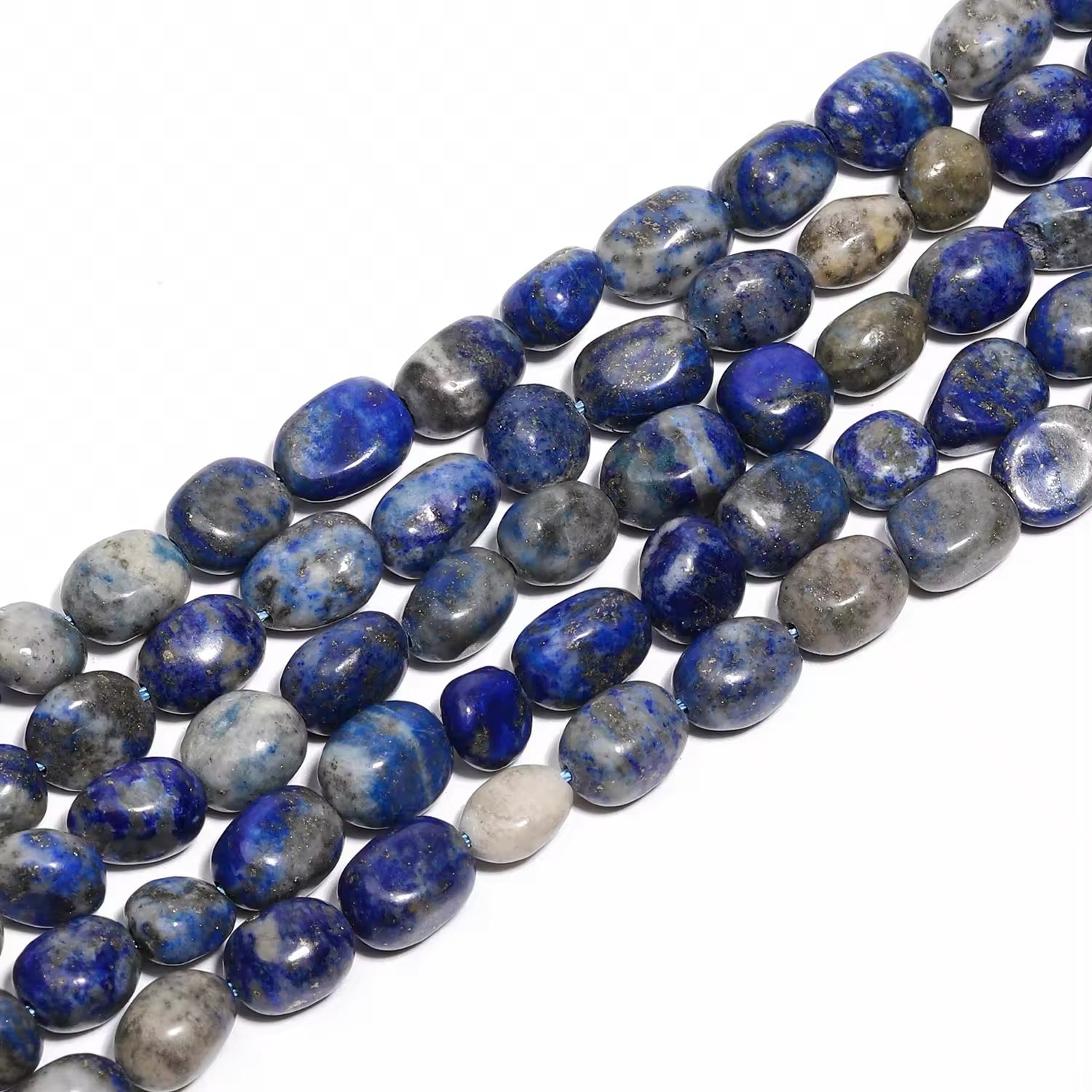 Perles Galets - Lapis Lazuli