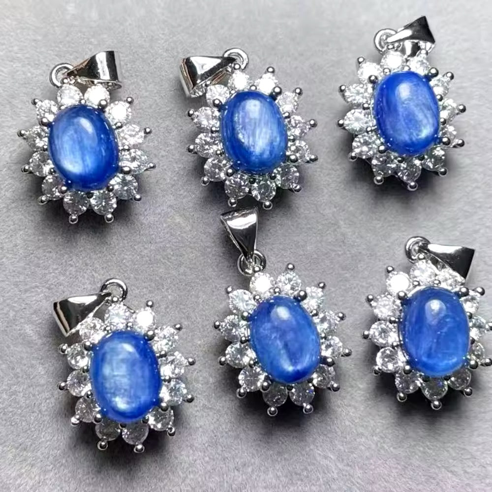 Lot Pendentifs - Kyanite x4