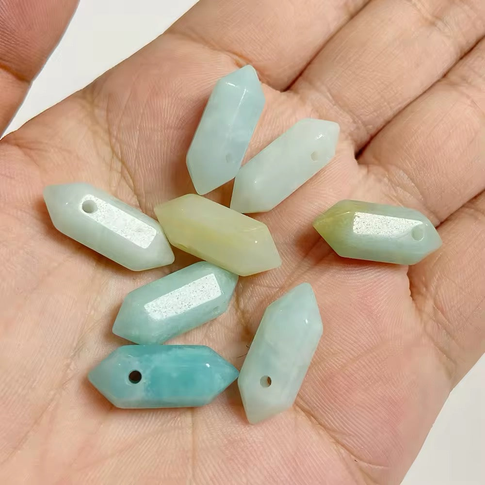 Lot Cabochons Pointes • Amazonite x2