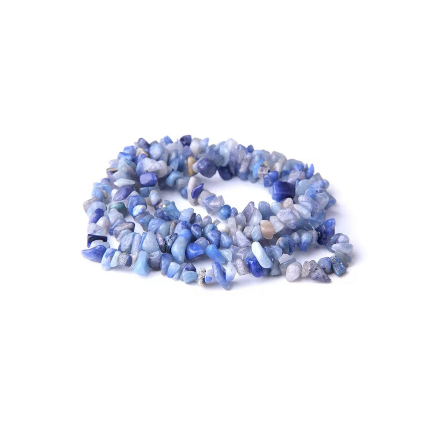 Perles Baroques • Aventurine Bleue