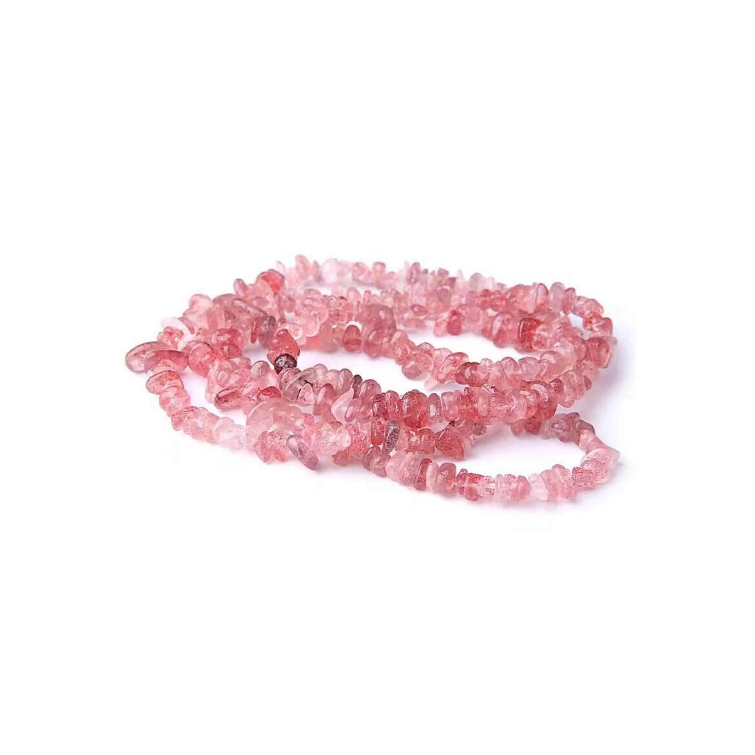 Perles Baroques • Quartz Fraise